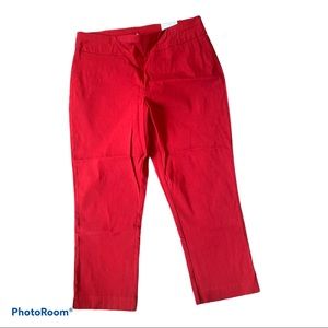 Red Capri Dress Capri Pants